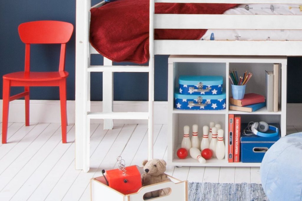 And So To Bed Children's Storage Bookcase